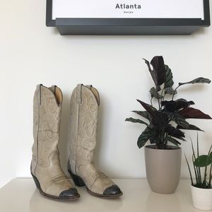 TEXAS boot company - vintage cowboy boots